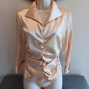 Beautiful Gold Cocktail Blouse